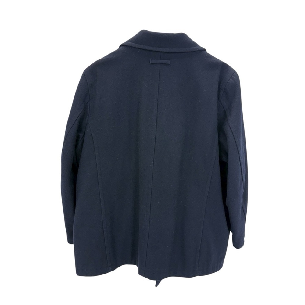 Tommy Hilfiger Wool Blend Pea Coat 2XL Blue - Picture 7 of 16